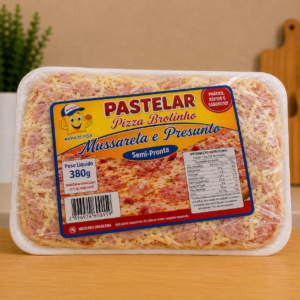 Pizza Brotinho Mussarela e Presunto 380g