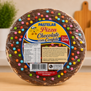 Pizza Doce Chocolate com Confete 320g