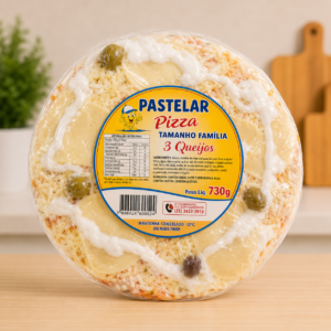 Pizza Família 3 Queijos 750g